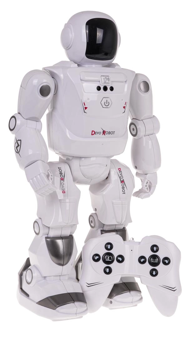 mega robot na dálkové ovládání – bílý
