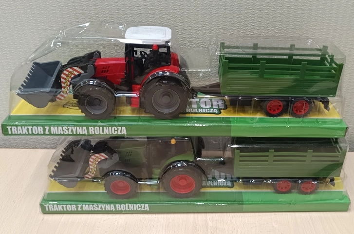 Traktor s přívěsem