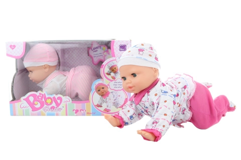 Lamps Miminko lezoucí světle růžové