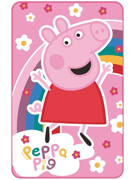 Deka PRASÁTKO PEPPA 100 × 75 cm