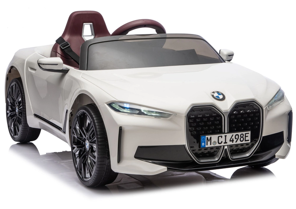 Elektrické autíčko BMW i4 4x4 – bílé