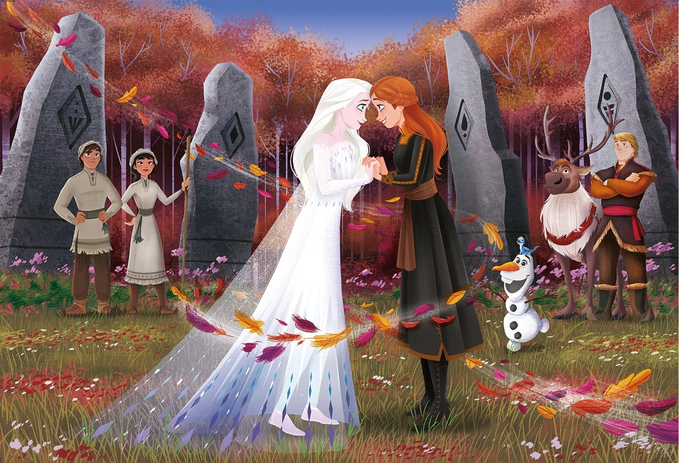 Clementoni - Puzzle Maxi 24 Frozen 2