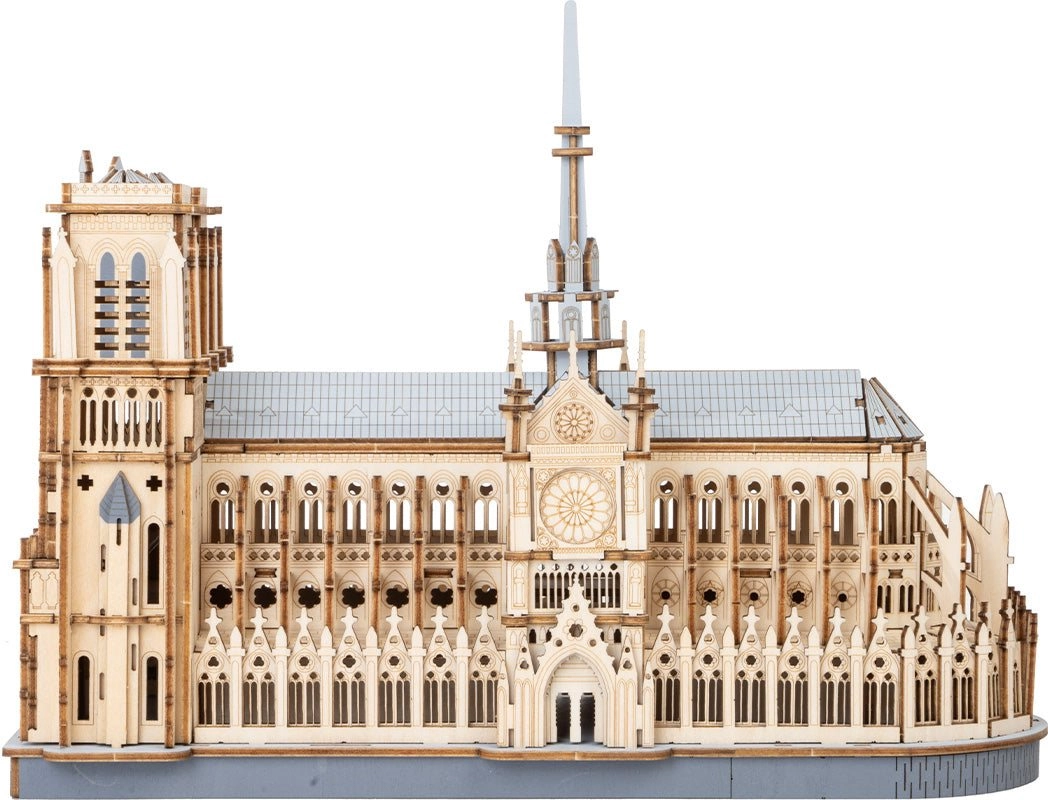 Rowood 3D dřevěné puzzle katedrála NOTRE-DAME, 330 dílků