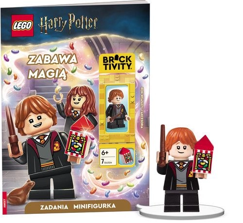 LEGO Harry Potter: zábava s magií – interaktivní kniha s minifigurkou Rona Weasleyho
