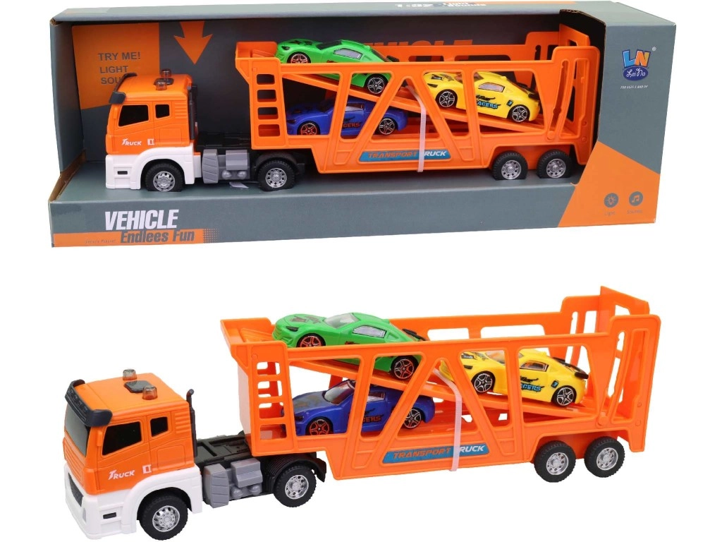 Nákladní Auto s Efekty Světla a Zvuku 27 cm