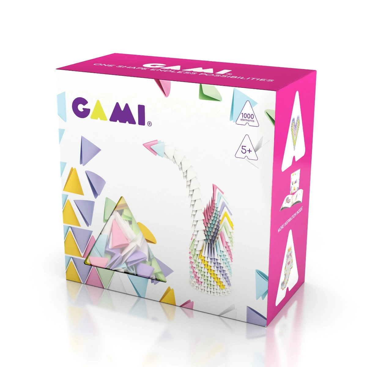 Stavebnice MELI Gami Pink 1000 dílků