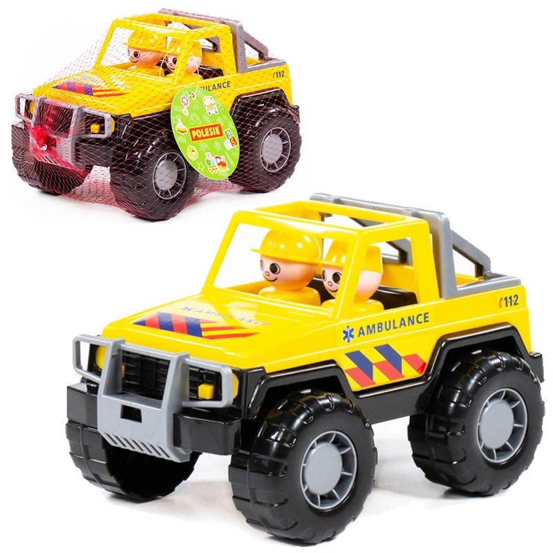 Záchranářské safari auto