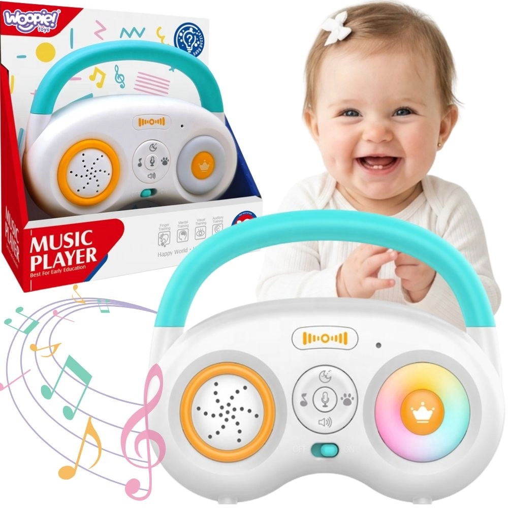 Woopie Baby interaktivní hudební přehrávač pro děti