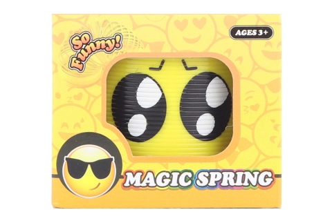 Plastová pružina se smajlíkem