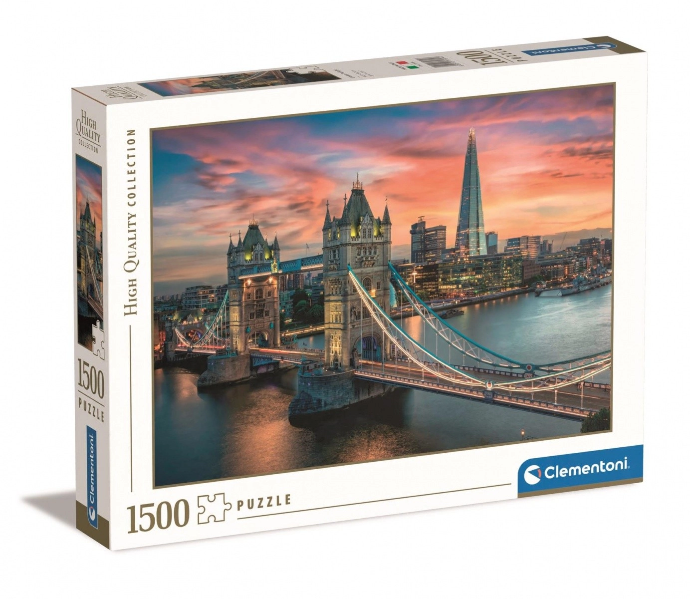 Clementoni - Puzzle 1500 Londýn za soumraku