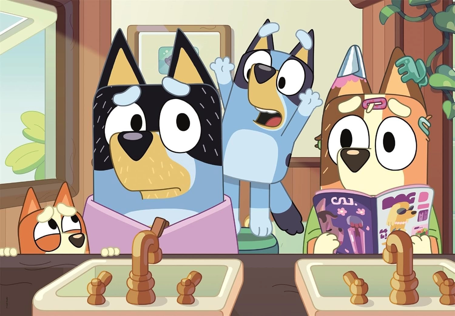 Puzzle BLUEY 30 dílků