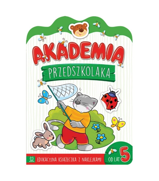 Levně Akademie předškoláka od 5 let – vzdělávací knížka se samolepkami