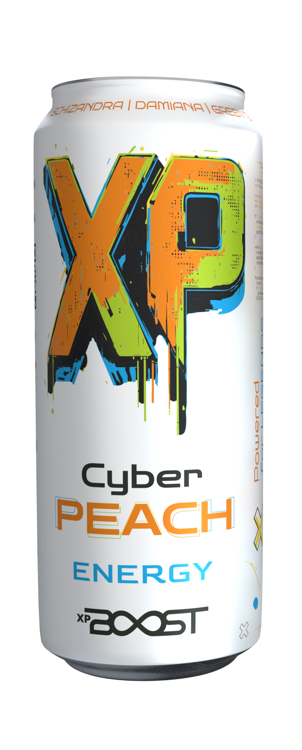 Energetický nápoj XP Boost Cyber Peach 0,5 l