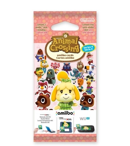 Animal Crossing amiibo karty – série 4