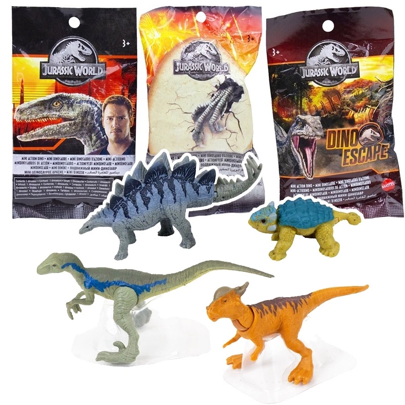 Jurassic World překvapení – mini figurka dinosaura v sáčku
