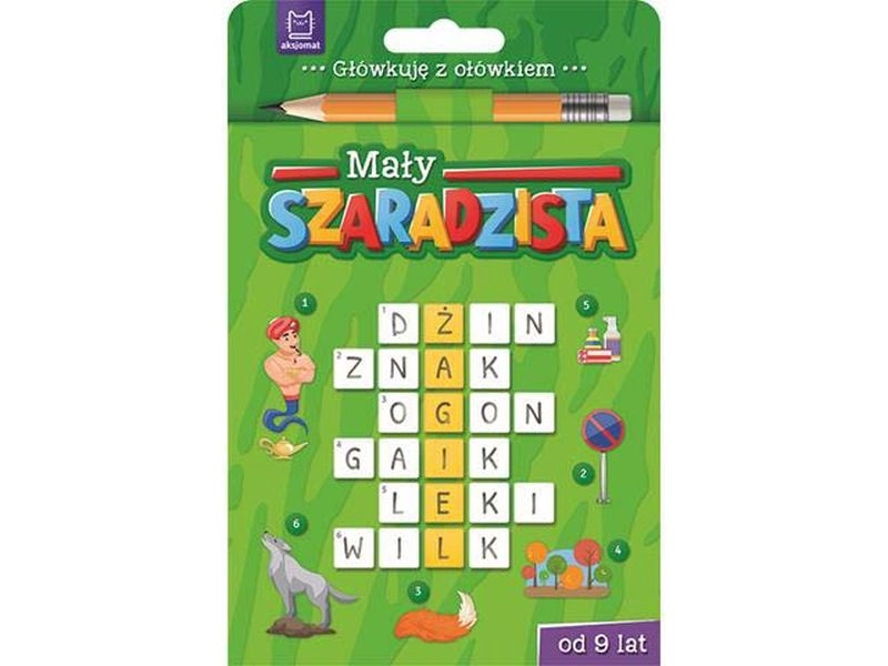 Mały szaradzista – zelený sešit (od 9 let)