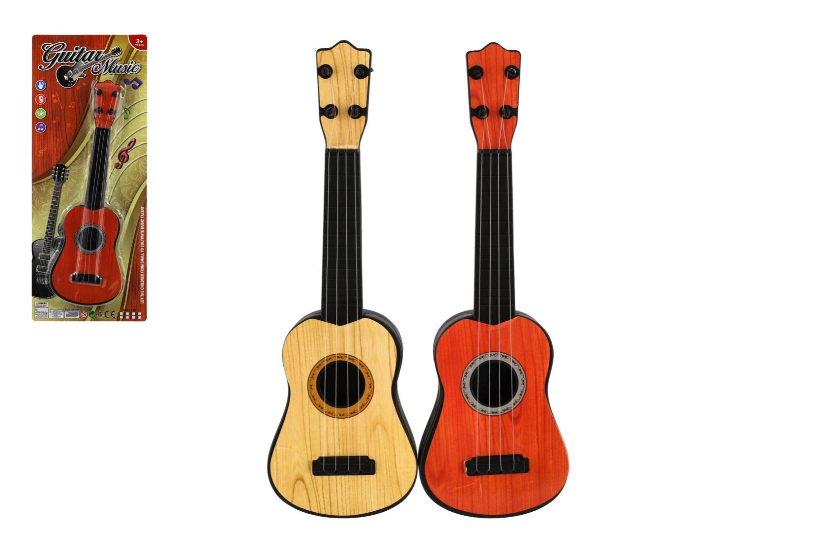 Dětská kytara se čtyřmi strunami 32 cm - 1 kus