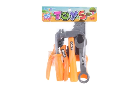 Dětská sada plastového nářadí v sáčku