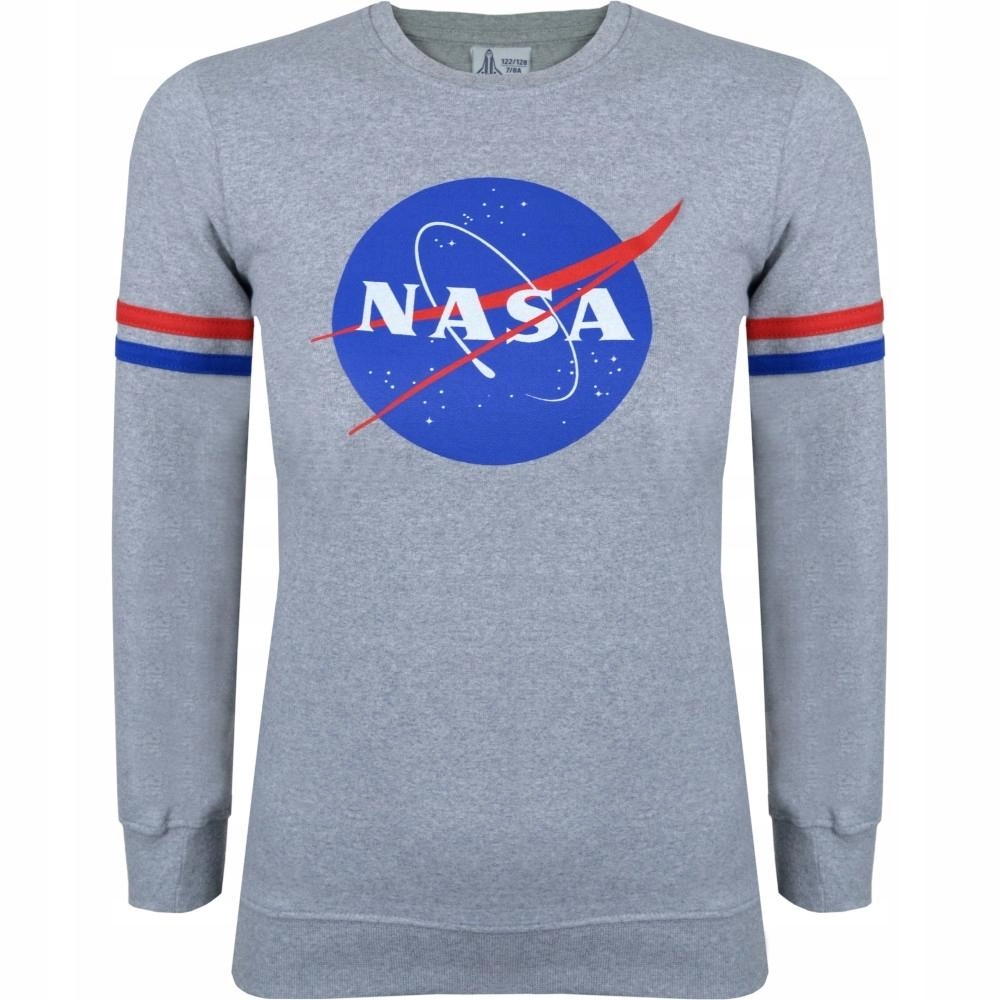 Šedá mikina NASA – Velikost: 128