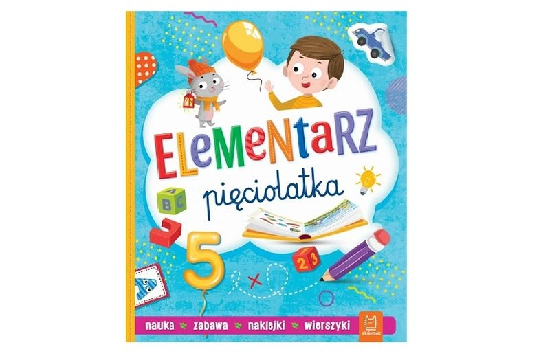 Elementář pro pětileté: učení, zábava a samolepky