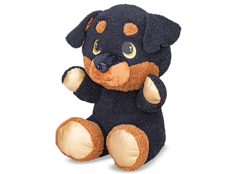 Plyšový rotvajler 37 cm