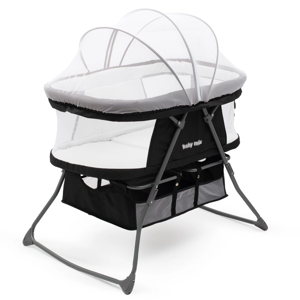 Skládací kolébka Baby Mix DreamyNest černá