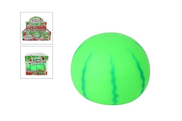 Antistresová mačkací hračka meloun jumbo 11 cm