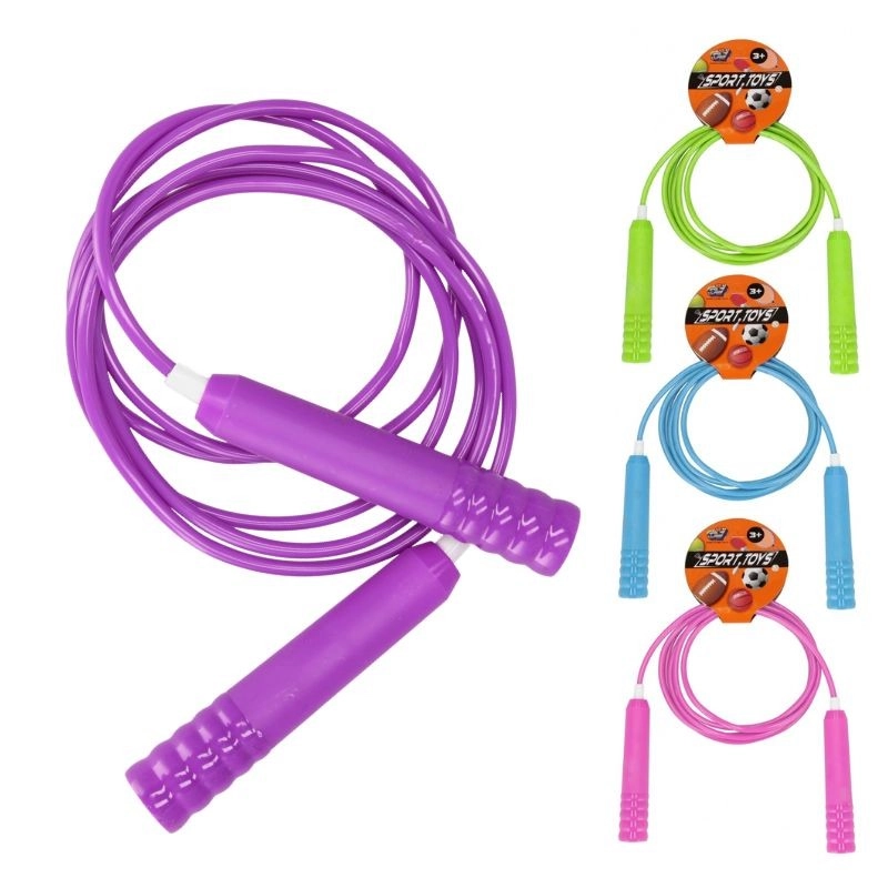 Dětské švihadlo s plastovými rukojeťmi