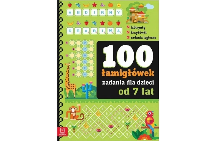 100 zadań - łamigłówki dla dzieci od 6 lat Bogusław Michalec