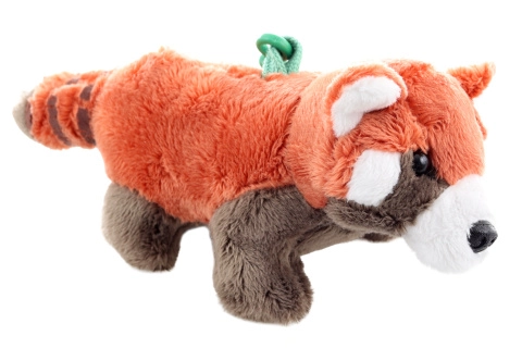Plyšová panda červená klíčenka 16 cm