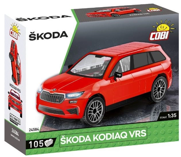 COBI 24584 Škoda Kodiaq VRS, 1:35, 105 k