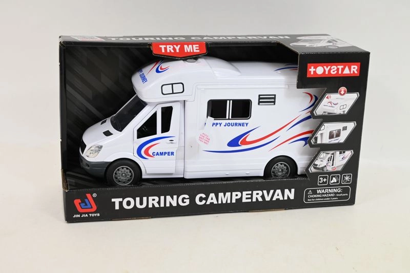 Kempingové auto kamper pro děti 28 cm se světlem a zvukem