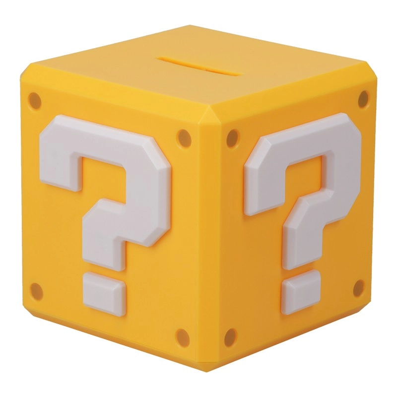 Pokladnička Super Mario Question Block