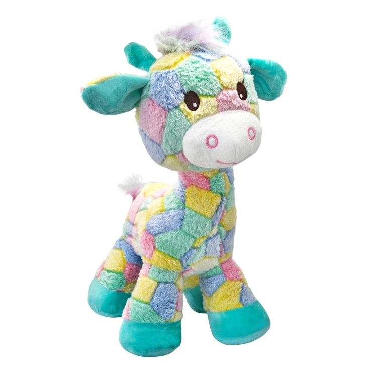 Plyšová žirafa pro miminka 40 cm