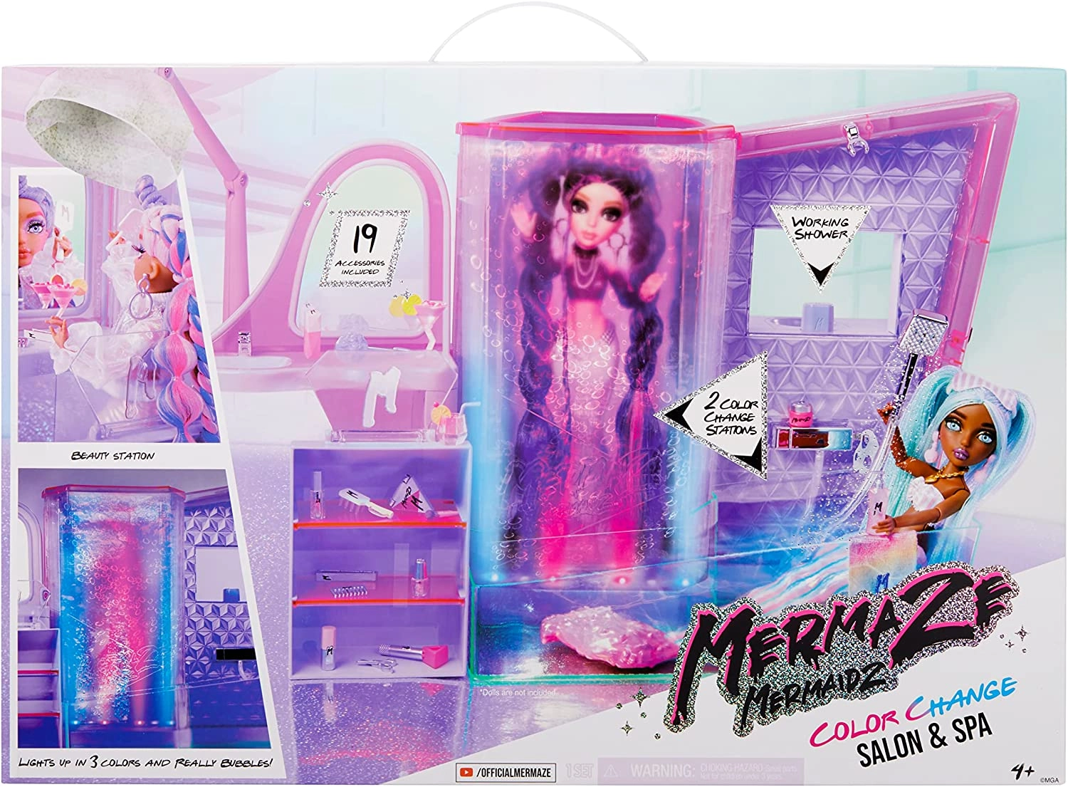 MGA Mermaze Mermaidz Salon a Spa Welllnes pro mořské panny
