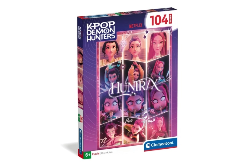Clementoni puzzle Super K-Pop Demon Hunters 104 dílků