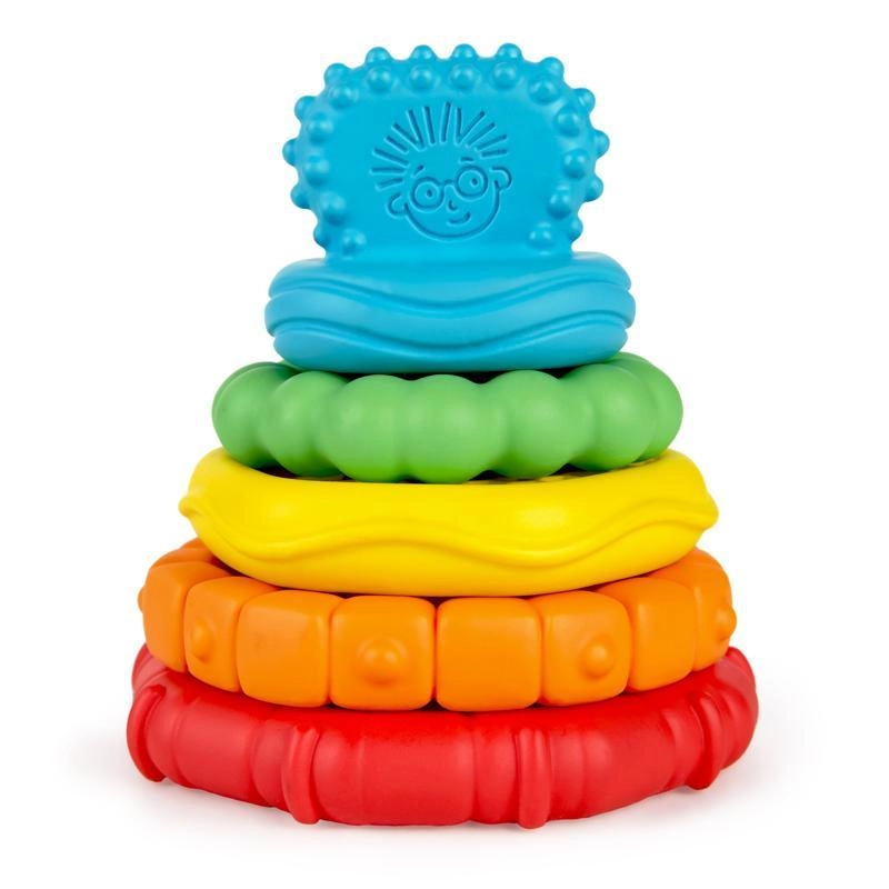 Levně Baby Einstein kousátko stohovací 2v1 Stack & Teethe