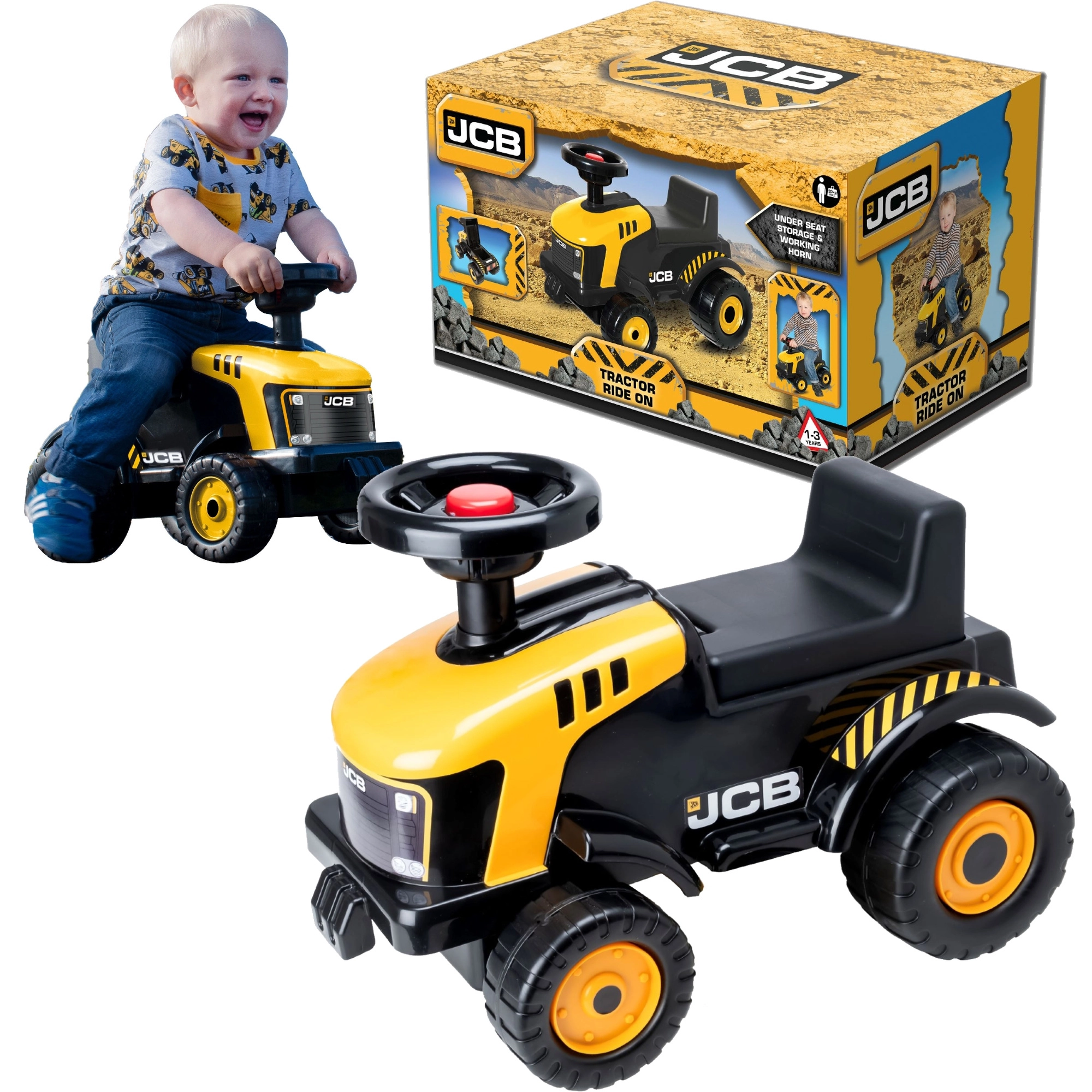 Odrážedlo JCB Fastrac pro děti
