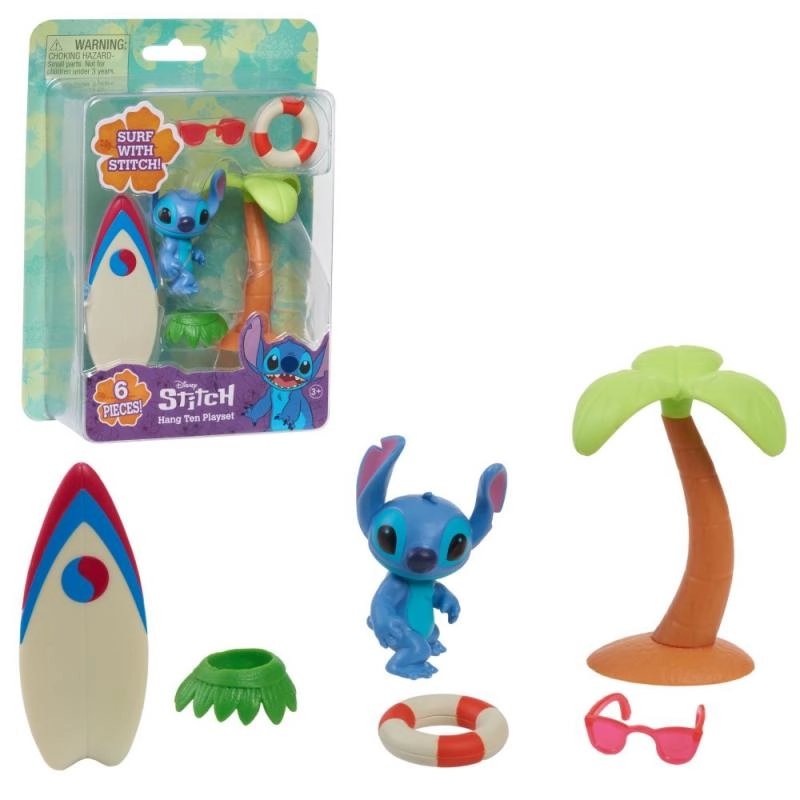 Sada figurek Lilo a Stitch Hang Ten