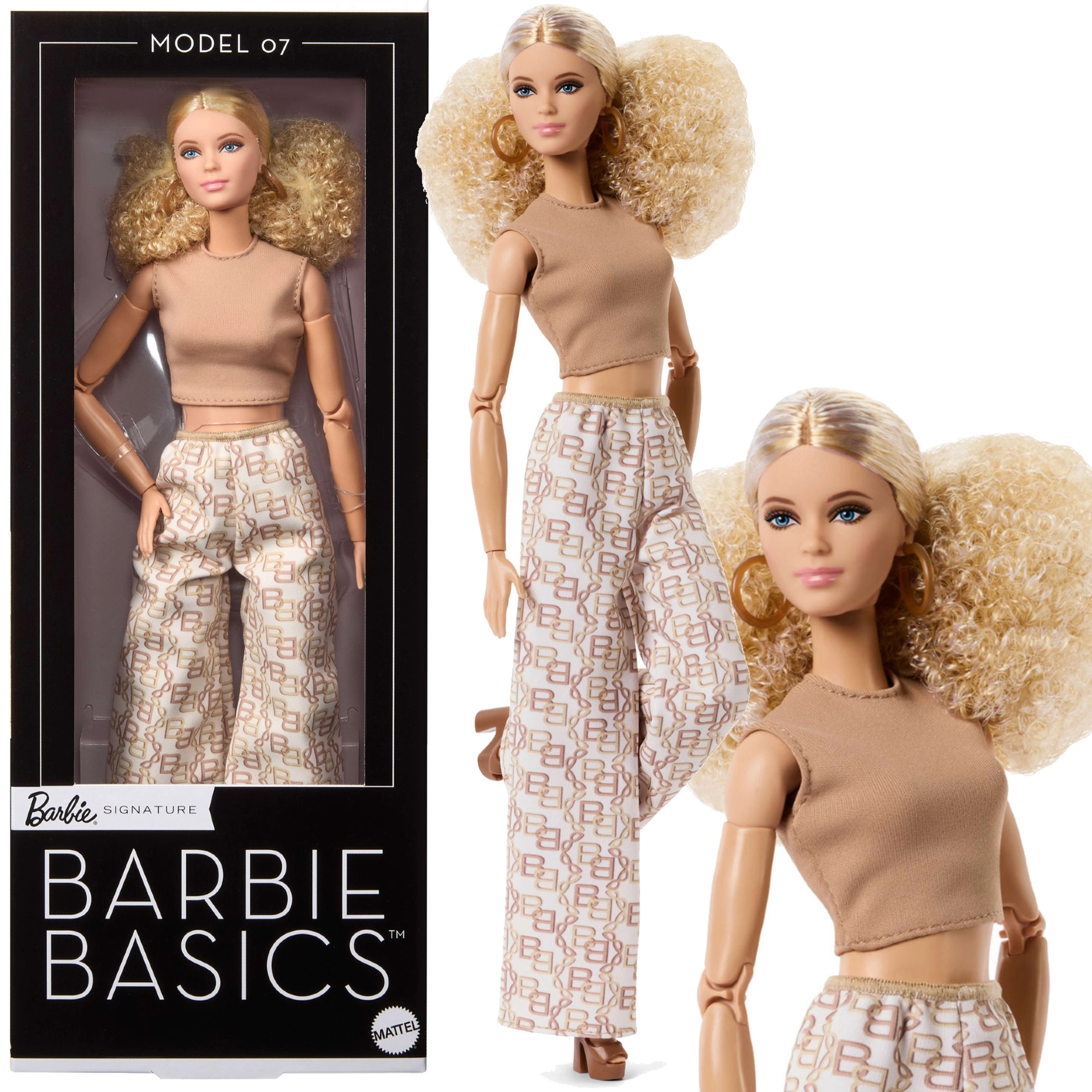 Barbie sběratelská panenka Signature Basics model 07