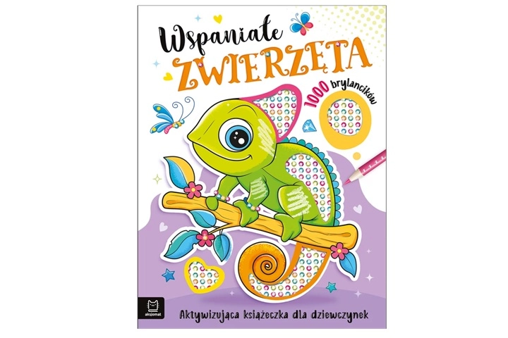 Wspaniałe zwierzęta – aktivizační knížka s 1000 samolepicími kamínky