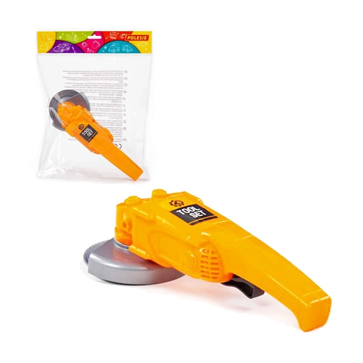 Dětská úhlová bruska oranžová