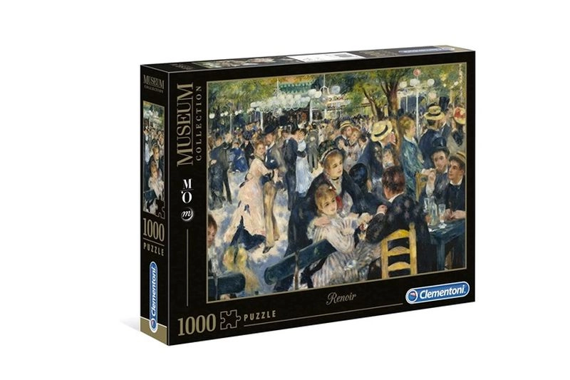 Clementoni puzzle Museum Collection bal v Moulin de la Galette 1000 dílků