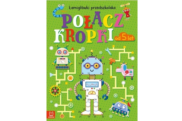Połącz kropki – lamigłówky pro předškoláky