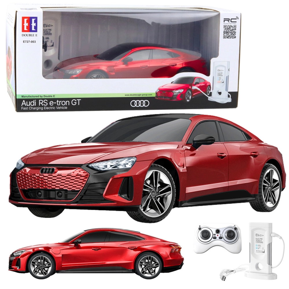 Audi RS e-tron GT RC auto 1:14 červené