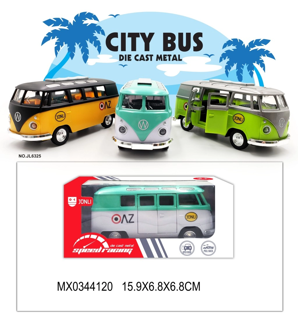 Alltoys Autobus mini červeno-bílý