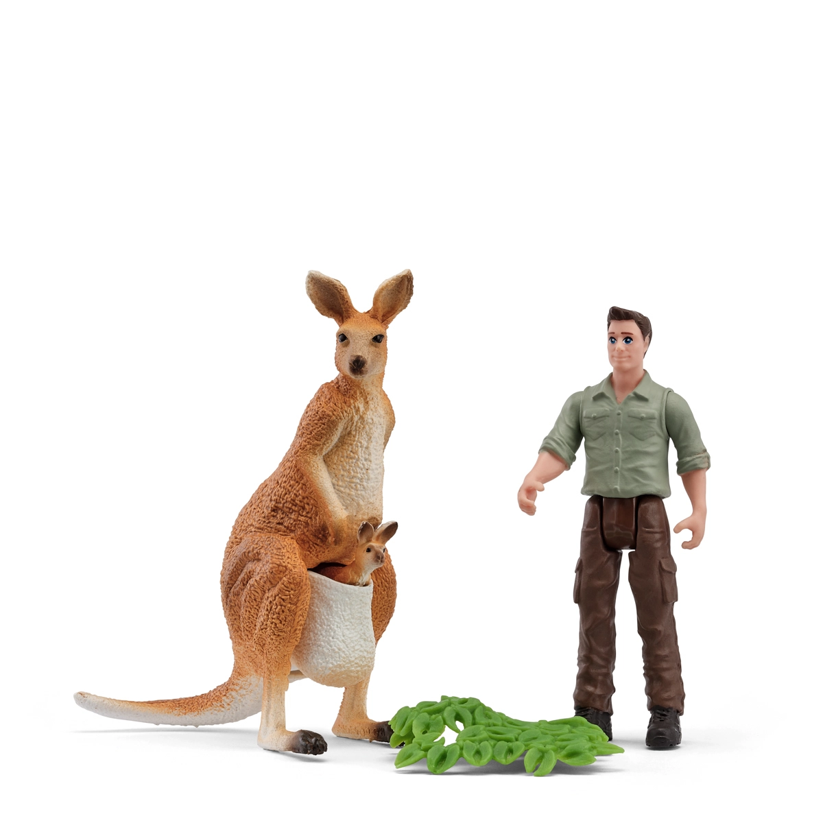 Schleich výlet s rangerem za klokany - 1 kus
