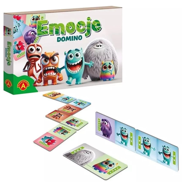 Alexander vzdělávací hra Domino emocí