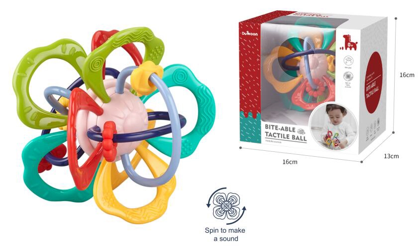 Chrastítko míček a kousátko