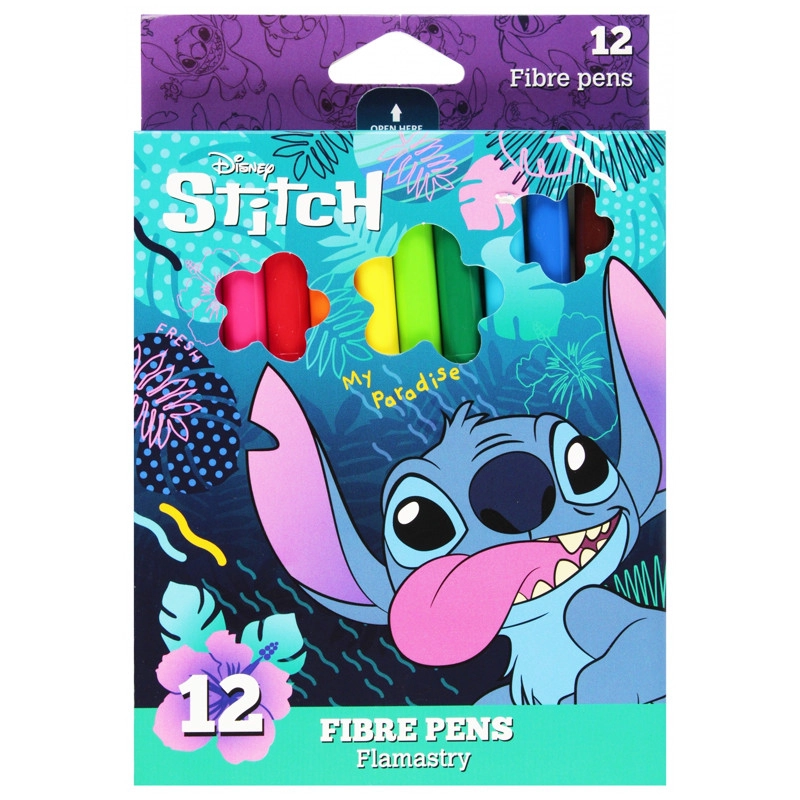 Barevné fixy Lilo a Stitch - 12 ks
